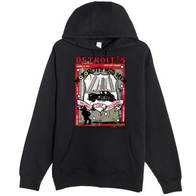 Detroits Motor City Mad Men Premium Pullover Hoodie