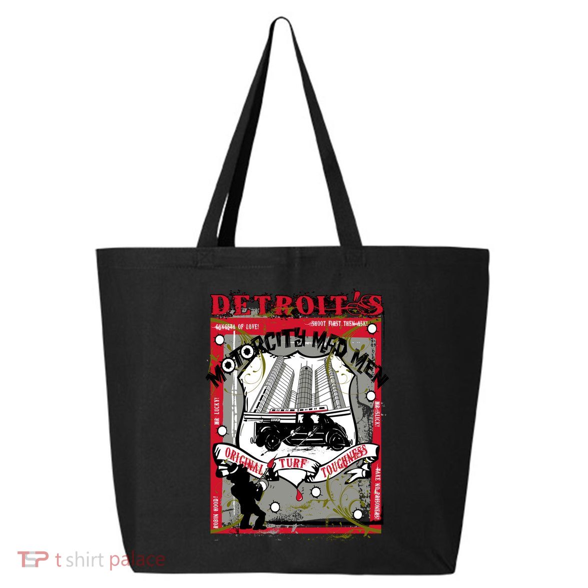 Detroits Motor City Mad Men 25L Jumbo Tote