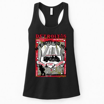 Detroits Motor City Mad Men Womens Tank Top