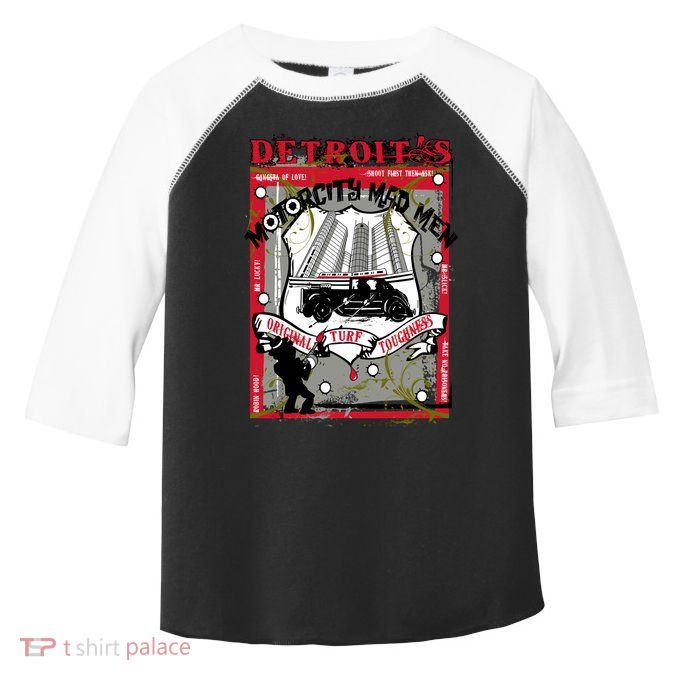 Detroits Motor City Mad Men Toddler Fine Jersey T-Shirt