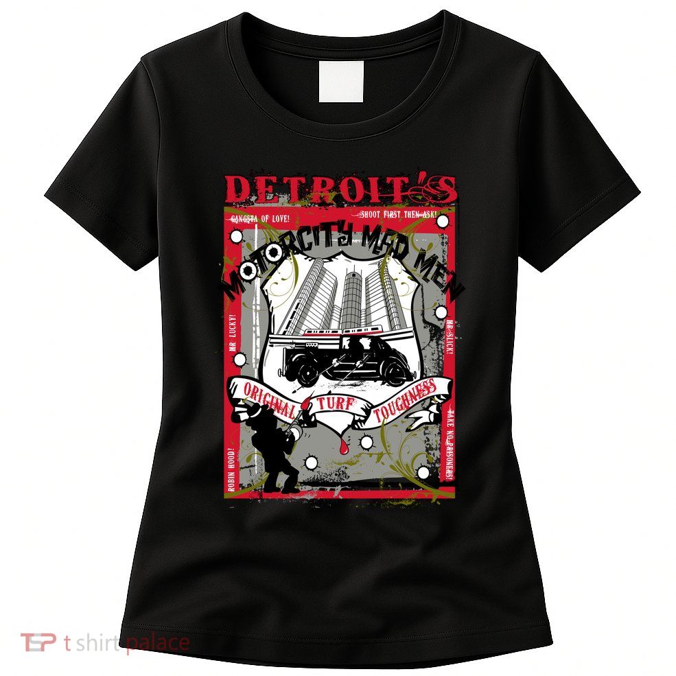 Detroits Motor City Mad Men Women's T-Shirt