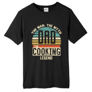 Dad Myth Cooking Legend Amazing Fathers Day Meaningful Gift Tall Fusion ChromaSoft Performance T-Shirt