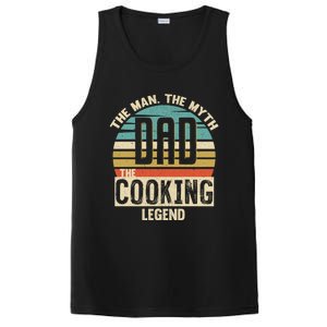 Dad Myth Cooking Legend Amazing Fathers Day Meaningful Gift PosiCharge Competitor Tank