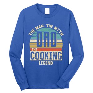 Dad Myth Cooking Legend Amazing Fathers Day Meaningful Gift Long Sleeve Shirt