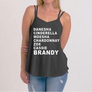 Danesha Moesha Chardonnay Zoe Cassie Brandy Women's Strappy Tank