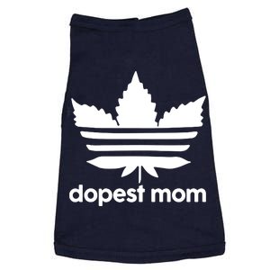 Dopest Mom Cannabis Weed Leaf 420 Pot Stoner Mother Day Doggie Tank