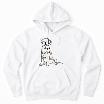 Dog Mom Christmas Lights Family Pet Dog Lover Hoodie