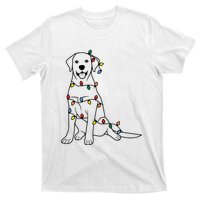 Dog Mom Christmas Lights Family Pet Dog Lover T-Shirt