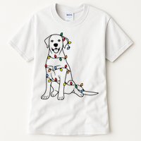 Dog Mom Christmas Lights Family Pet Dog Lover Tall T-Shirt