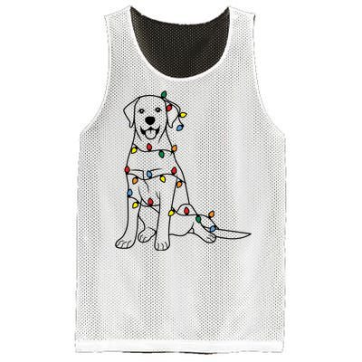 Dog Mom Christmas Lights Family Pet Dog Lover Mesh Reversible Basketball Jersey Tank