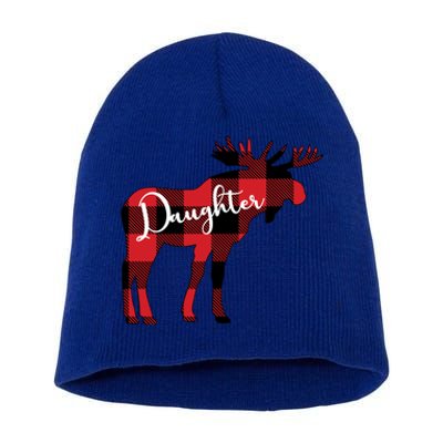 Daughter Moose Christmas Gift Family Matching Moose Gift Cute Gift Short Acrylic Beanie