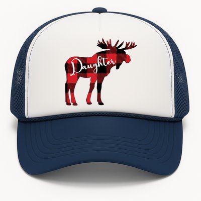 Daughter Moose Christmas Gift Family Matching Moose Gift Cute Gift Trucker Hat