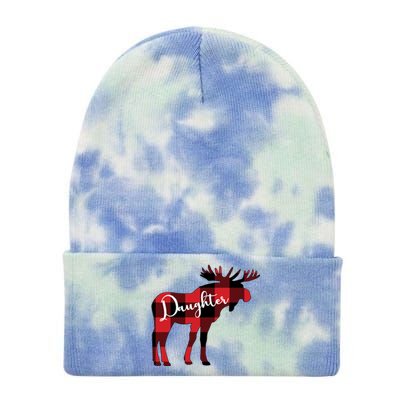 Daughter Moose Christmas Gift Family Matching Moose Gift Cute Gift Tie Dye 12in Knit Beanie