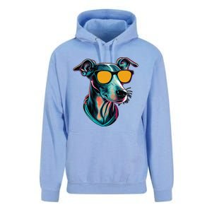 Dad Mom Cool Dog Sunglasses Italian Greyhound Unisex Surf Hoodie