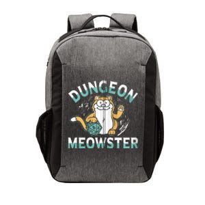 Dungeon Meowster Cat Lover Fantasy Games Vector Backpack