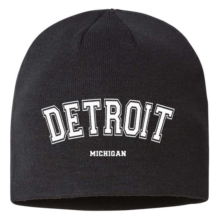 Detroit Michigan Sustainable Beanie