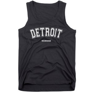 Detroit Michigan Tank Top