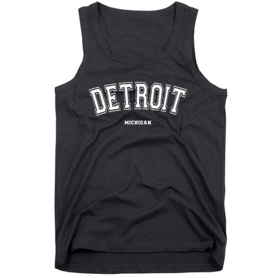 Detroit Michigan Tank Top