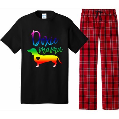 Doxie Mama Dachshund Mom Funny Wiener Dog Gift Pajama Set