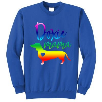 Doxie Mama Dachshund Mom Funny Wiener Dog Gift Sweatshirt