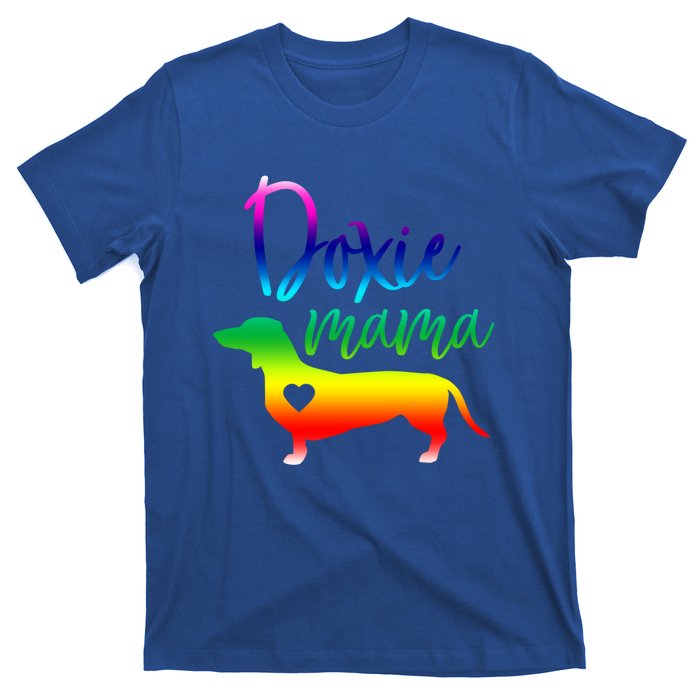 Doxie Mama Dachshund Mom Funny Wiener Dog Gift T-Shirt