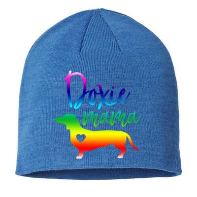 Doxie Mama Dachshund Mom Funny Wiener Dog Gift Sustainable Beanie