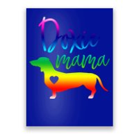 Doxie Mama Dachshund Mom Funny Wiener Dog Gift Poster