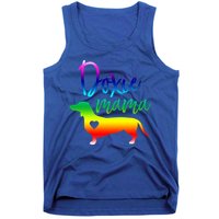 Doxie Mama Dachshund Mom Funny Wiener Dog Gift Tank Top