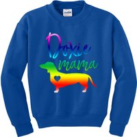 Doxie Mama Dachshund Mom Funny Wiener Dog Gift Kids Sweatshirt