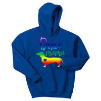 Doxie Mama Dachshund Mom Funny Wiener Dog Gift Kids Hoodie