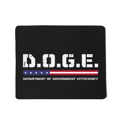 D.O.G.E Merchandise Department Of Government Efficiency Mousepad