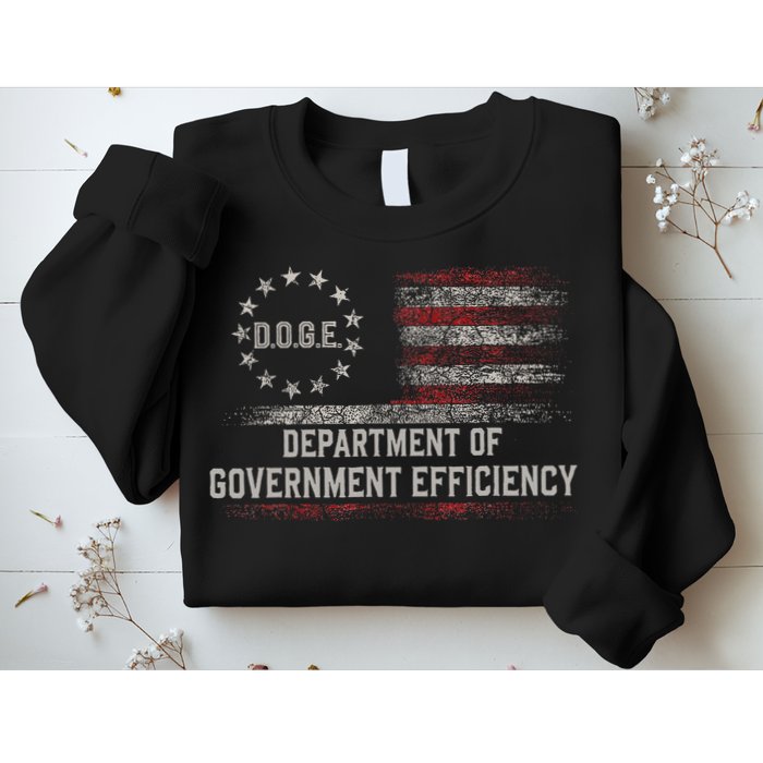Doge Meme D.O.G.E. Department Of Government Efficiency Sweatshirt