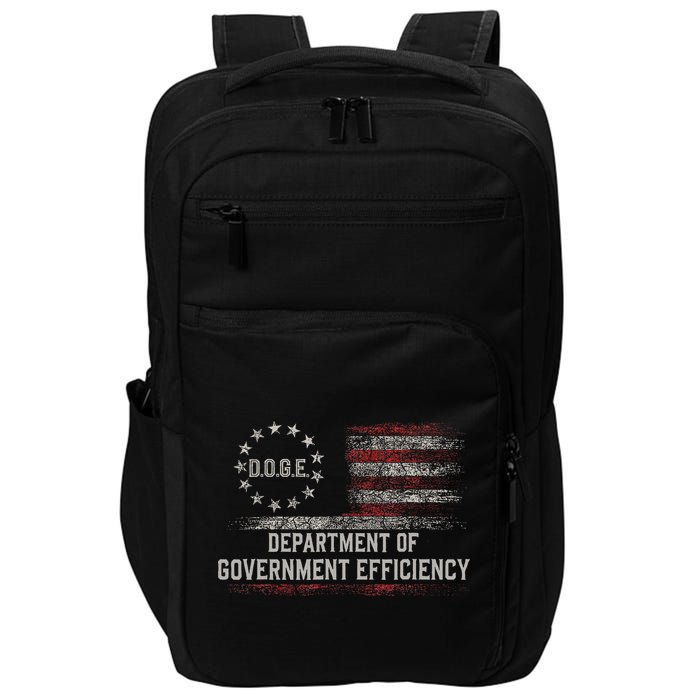 Doge Meme D.O.G.E. Department Of Government Efficiency Impact Tech Backpack