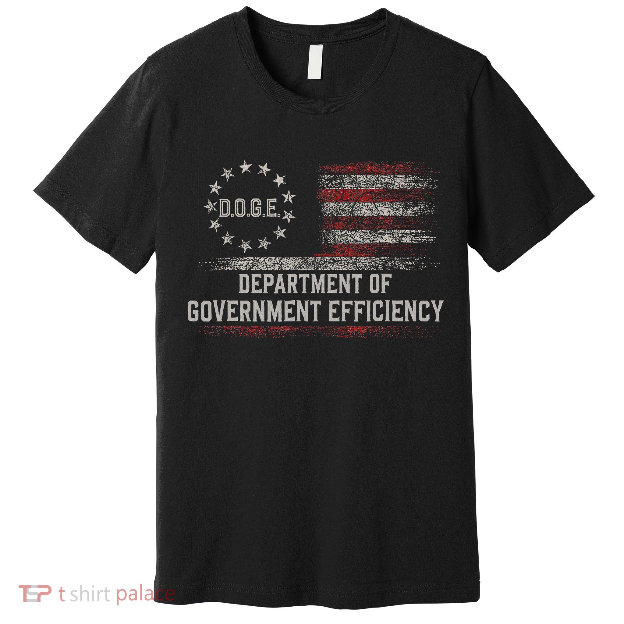 Doge Meme D.O.G.E. Department Of Government Efficiency Premium T-Shirt