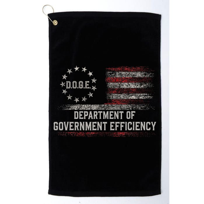 Doge Meme D.O.G.E. Department Of Government Efficiency Golf Towel