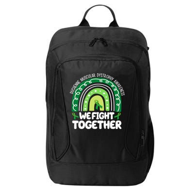 Duchenne Muscular Dystrophy Awareness We Fight Together City Backpack