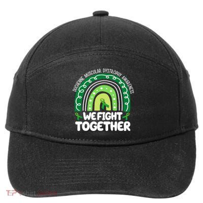 Duchenne Muscular Dystrophy Awareness We Fight Together 7-Panel Snapback Hat