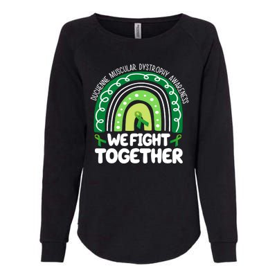 Duchenne Muscular Dystrophy Awareness We Fight Together Womens California Wash Sweatshirt