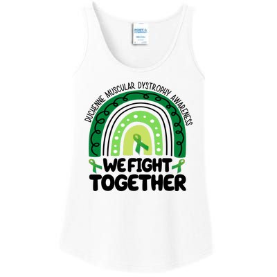 Duchenne Muscular Dystrophy Awareness We Fight Together Ladies Essential Tank