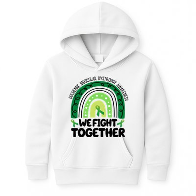 Duchenne Muscular Dystrophy Awareness We Fight Together Kids Hoodie