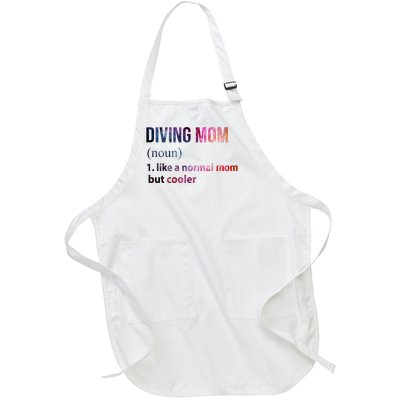 Diving Mom Full-Length Apron With Pockets