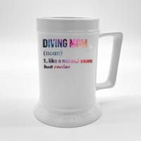 Diving Mom Beer Stein