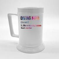 Diving Mom Beer Stein