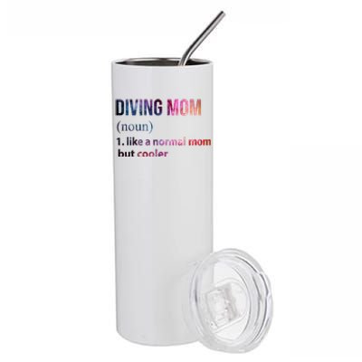 Diving Mom Stainless Steel Tumbler