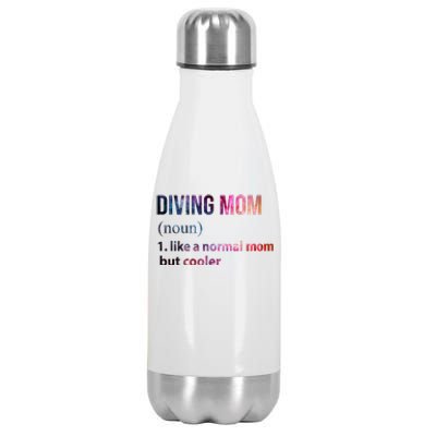 Diving Mom Stainless Steel Insulated Water Bottle