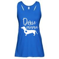 Doxie Mama Dachshund Mama Funny Dog Mom Wiener Dog Doxie Mom Gift Ladies Essential Flowy Tank