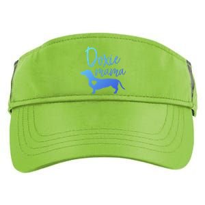 Doxie Mama Dachshund Mama Funny Dog Mom Wiener Dog Doxie Mom Gift Adult Drive Performance Visor