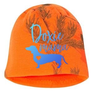 Doxie Mama Dachshund Mama Funny Dog Mom Wiener Dog Doxie Mom Gift Kati - Camo Knit Beanie