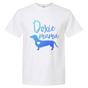 Doxie Mama Dachshund Mama Funny Dog Mom Wiener Dog Doxie Mom Gift Garment-Dyed Heavyweight T-Shirt