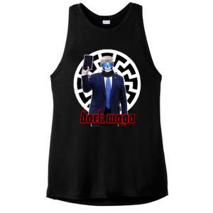 Dark Maga Donald Trump 2024 Ladies PosiCharge Tri-Blend Wicking Tank